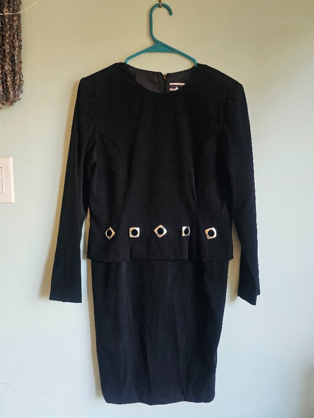 Amanda Smith Petites 90's Black Dress Size 8P